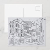 Saint-Tropez Shopping | Frans Riviera, Frankrijk Briefkaart (Voorkant / Achterkant)