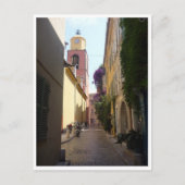 saint tropez street briefkaart (Voorkant)