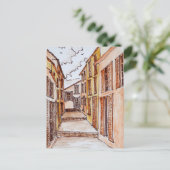 Saint-Tropez Streets | Frans Riviera, Frankrijk Briefkaart (Staand voorkant)