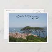 saint-tropez-uitzicht briefkaart (Voorkant / Achterkant)