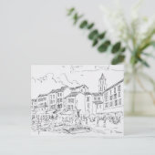 Saint-Tropez Waterfront | Franse Riviera, Frankrij Briefkaart (Staand voorkant)