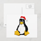 Saint Tux Briefkaart (Voorkant / Achterkant)