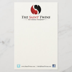 Saint Twins-notebook Briefpapier