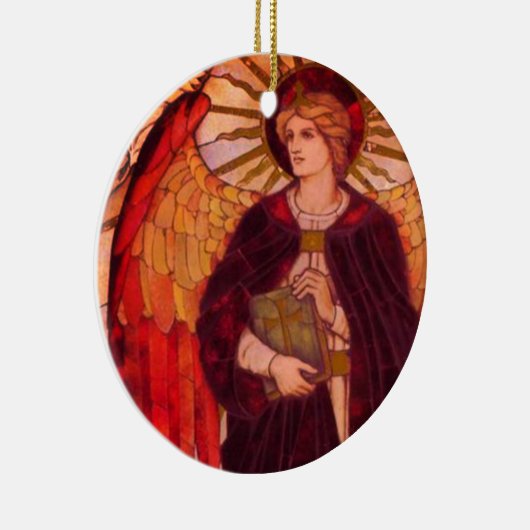 Saint Uriel Keramisch Ornament (Rechts)