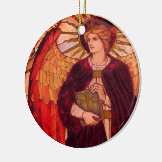 Saint Uriel Keramisch Ornament (Links)