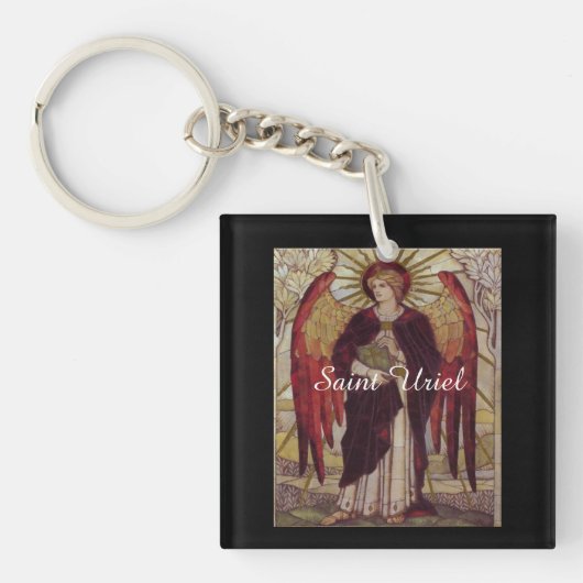 Saint Uriel Sleutelhanger (voorkant)