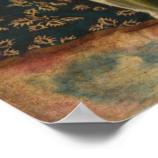 Saint Ursula - Benozzo Gozzoli Fine Art Poster (Hoek)