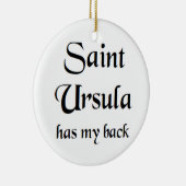 saint ursula coffee mug keramisch ornament (Rechts)