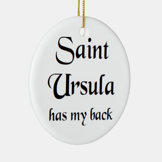 saint ursula coffee mug keramisch ornament (Rechts)