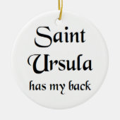 saint ursula coffee mug keramisch ornament (Voorkant)