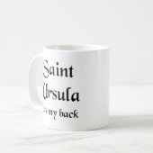 saint ursula koffie - mok (Voorkant links)