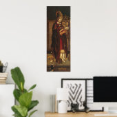 Saint Valentijn - Tyrolean German Fine Art Poster (Thuiskantoor)