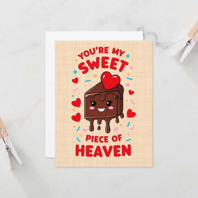 Saint-Valentin en Chocolade (Voorkant / Achterkant in situ)