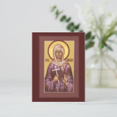 Saint Valentina Prayer-kaart Briefkaart (Staand voorkant)