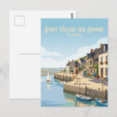 Saint-Valery-sur-Somme Frankrijk Briefkaart (Voorkant / Achterkant)