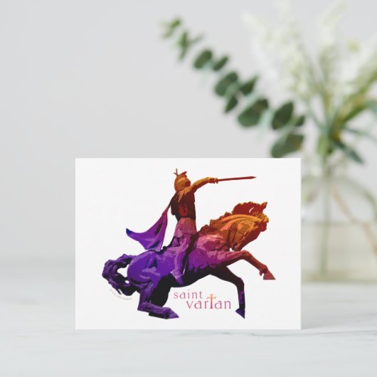 Saint Vartan Briefkaart (Staand voorkant)