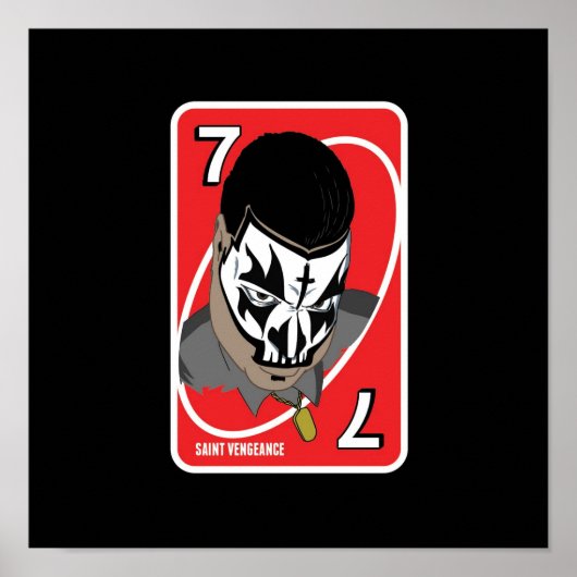 SAINT VENGEANCE POSTER (Voorkant)