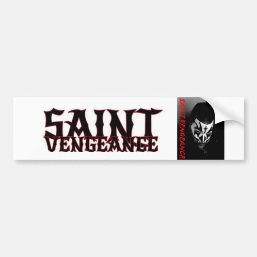 SAINT VENGEANCE STICKER (Voorkant)