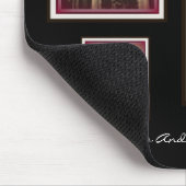 saint veronica en het heilige gezicht van jesus muismat (Hoek)