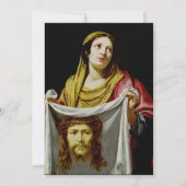 Saint Veronica Feestdagenkaart (Voorkant)