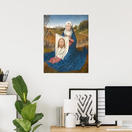 Saint Veronica - Hans Memling Fine Art Poster (Thuiskantoor)