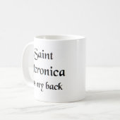 saint veronica koffie - mok (Voorkant links)