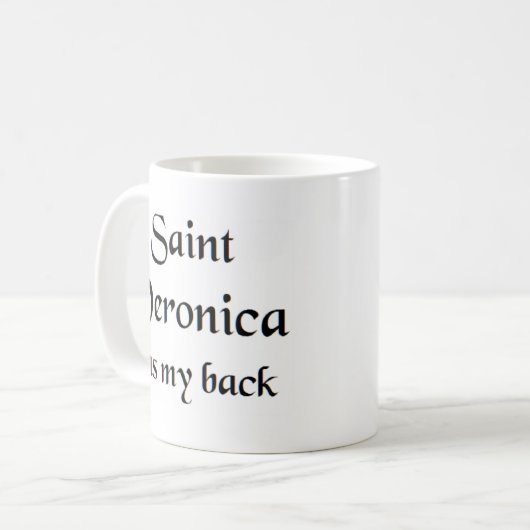 saint veronica koffie - mok (Voorkant links)