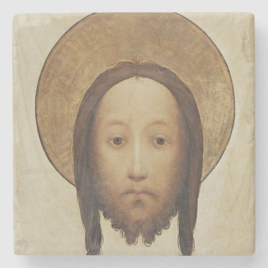 Saint Veronica met het Sudarium, c.1420 Stenen Onderzetter (Voorkant)