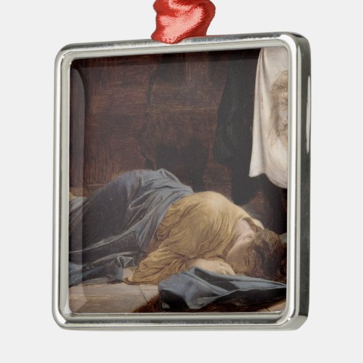 Saint Veronica Metalen Ornament (Links)