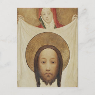 Saint Veronica with the Sudarium, c.1420 Briefkaart