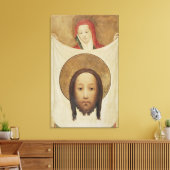 Saint Veronica with the Sudarium, c.1420 Canvas Afdruk (Insitu (Woonkamer))