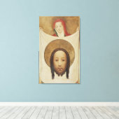 Saint Veronica with the Sudarium, c.1420 Canvas Afdruk (Insitu (Houten vloer))