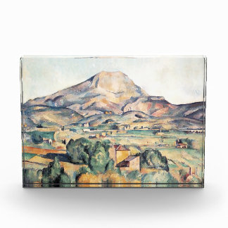 Saint-Victoire Barnes Mountain Paul Cezanne Fotoblokken