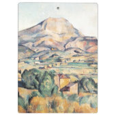 Saint-Victoire Barnes Mountain Paul Cezanne Klembord (Achterkant)