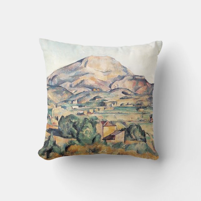 Saint-Victoire Barnes Mountain Paul Cezanne Kussen (Voorkant)