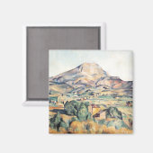 Saint-Victoire Barnes Mountain Paul Cezanne Magneet (Voorkant / Achterkant)