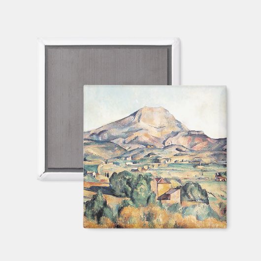 Saint-Victoire Barnes Mountain Paul Cezanne Magneet (Voorkant / Achterkant)