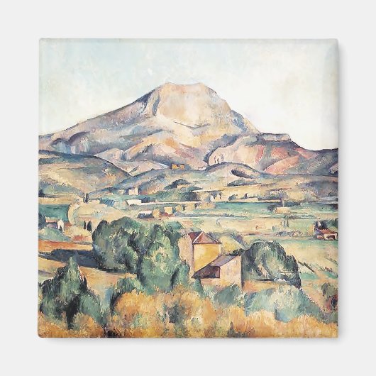 Saint-Victoire Barnes Mountain Paul Cezanne Magneet (Voorkant)