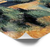 Saint-Victoire Barnes Mountain Paul Cezanne Perfect Poster (Hoek)