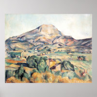 Saint-Victoire Barnes Mountain Paul Cezanne