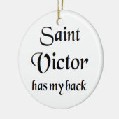 saint victor coffee mug keramisch ornament (Links)
