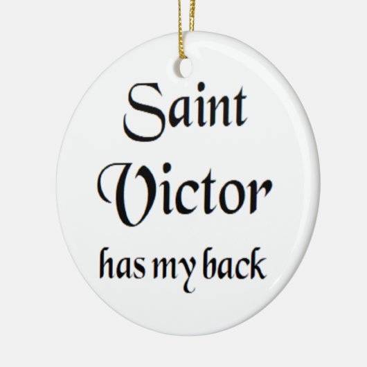 saint victor coffee mug keramisch ornament (Links)