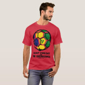 Saint Vincent and the Grenadines Country Flag T-shirt (Voorkant volledig)