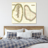 Saint Vincent, Barbado Canvas Afdruk (Insitu (Slaapkamer))