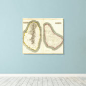 Saint Vincent, Barbado Canvas Afdruk (Insitu (Houten vloer))