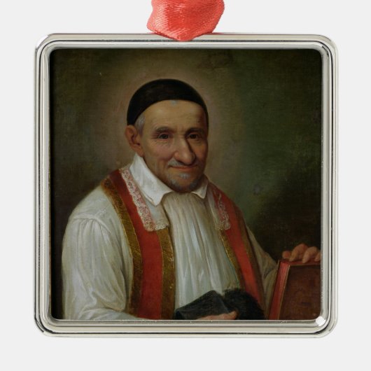 Saint Vincent de Paul 1649 Metalen Ornament (Voorkant)