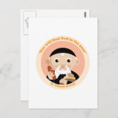 Saint Vincent de Paul Briefkaart (Voorkant / Achterkant)