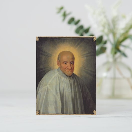 Saint Vincent de Paul Briefkaart (Staand voorkant)