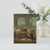 Saint Vincent de Paul en de zusters van de liefdad Briefkaart (Staand voorkant)