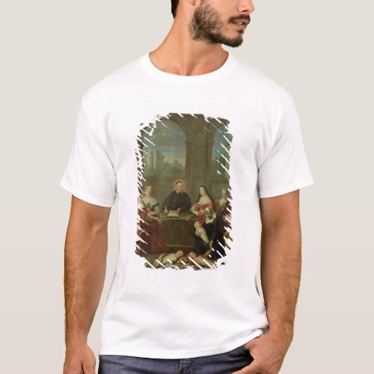 Saint Vincent de Paul en de zusters van de liefdad T-shirt (Voorkant)